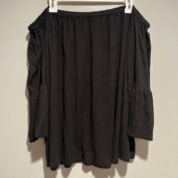 Green Envelope Blouse 1X - Picture 1 of 5